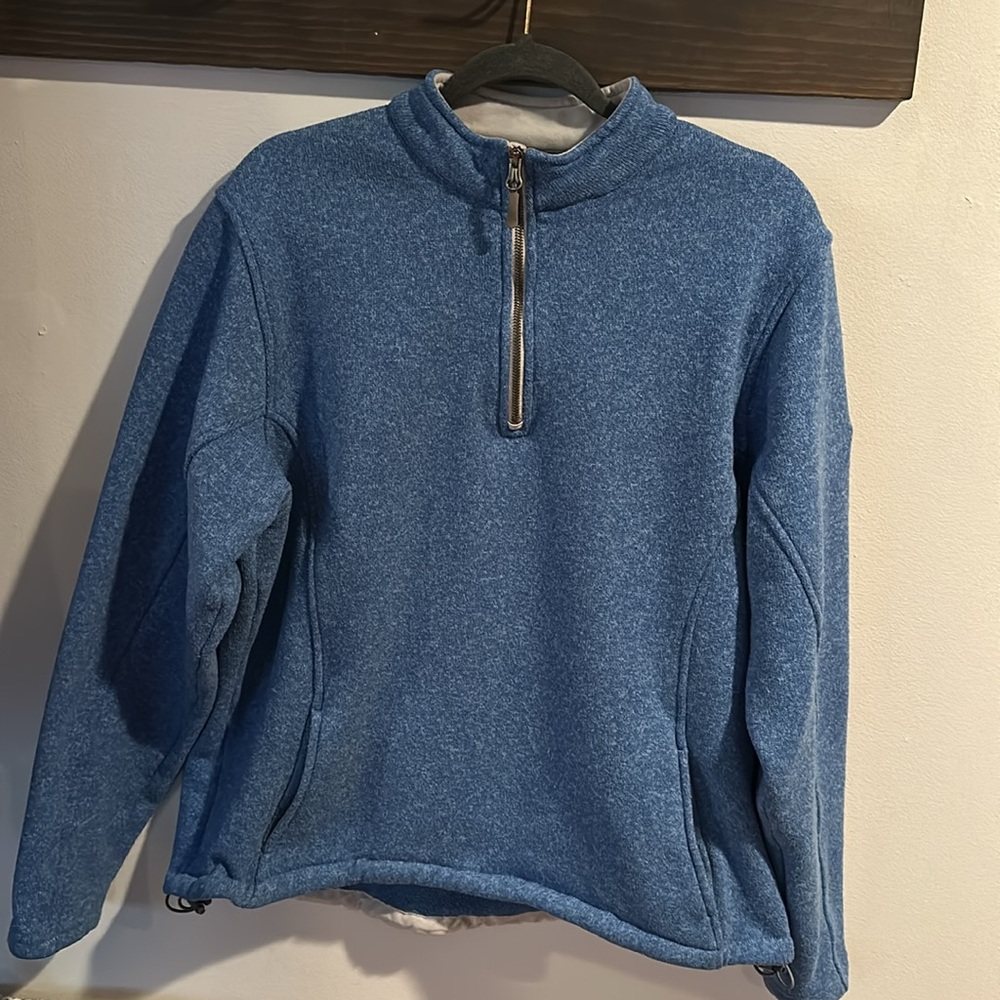 Peter Millar Crown Sport size xl light blue kashwere